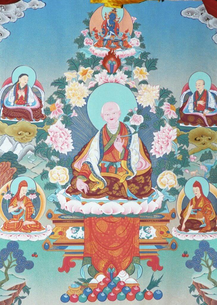 five gongmas sakya